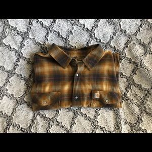 Men’s carharrt flannel 2XL